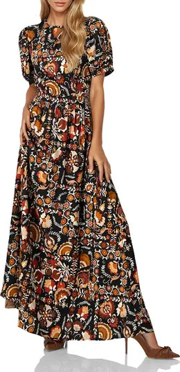 Maxi Dress with Open Back Mexico Vacation Dress Mexico Outfits Mexico Wedding Guest Dress | Nordstrom