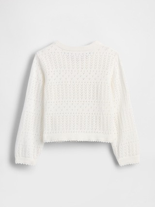 Baby & Toddler Pointelle Cardigan Sweater | Gap (US)