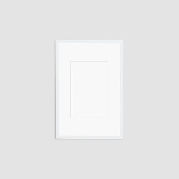 Simply Framed Oversized Gallery Frame – White/Mat | West Elm (US)