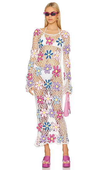 Iluka Dress Long in Multi | Revolve Clothing (Global)