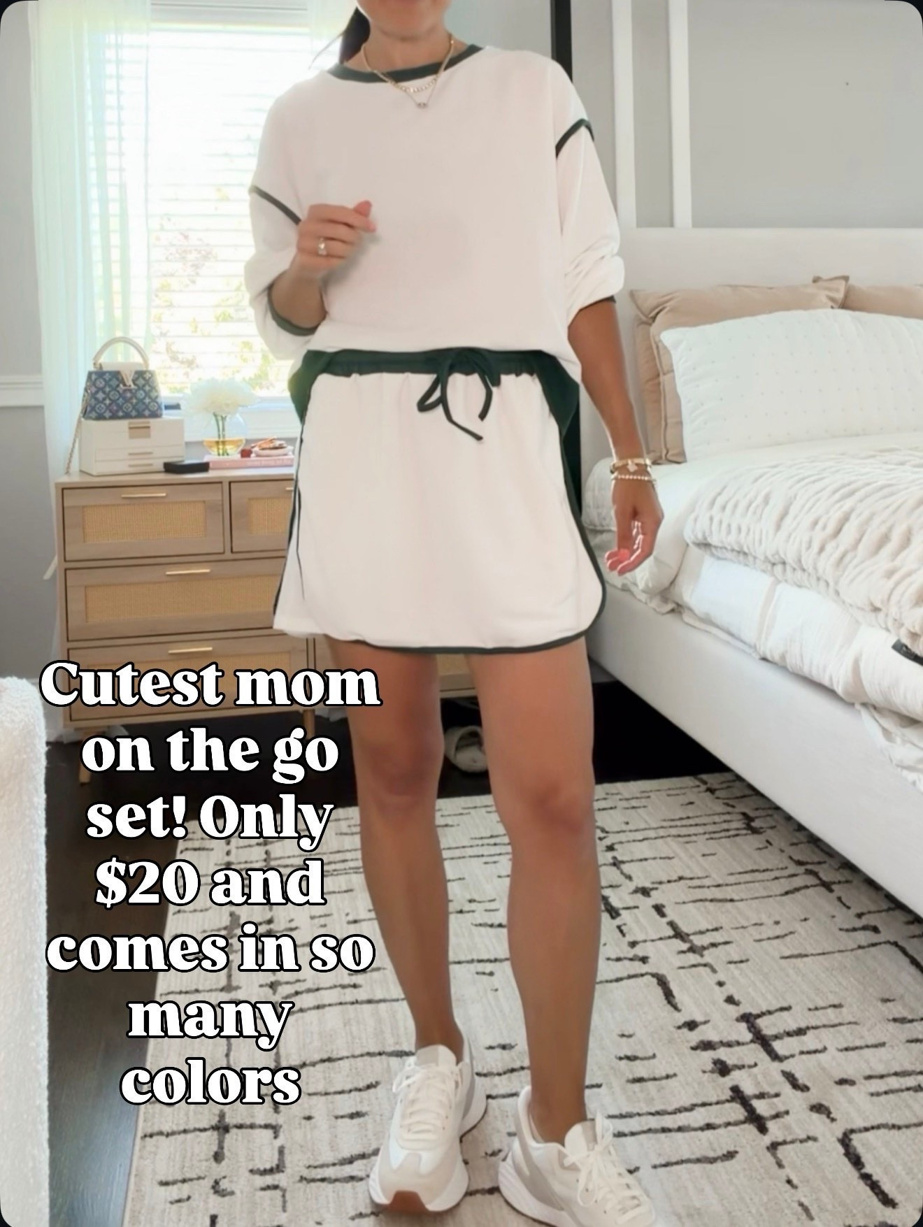 Wearing size small in this adorable mom on the go set. Currently on sale

#LTKgrwm #LTKdayinmylife #LTKootd
