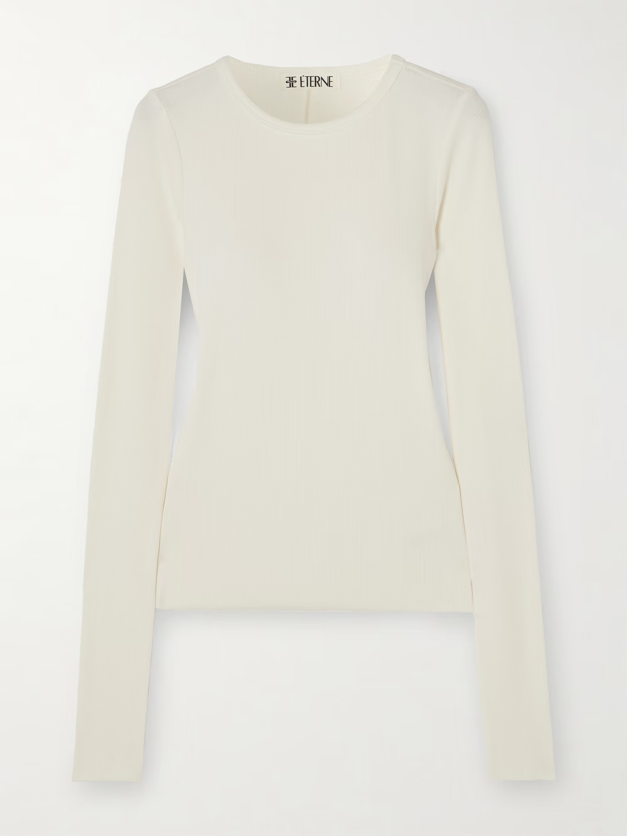 Ribbed stretch cotton and modal-blend top | NET-A-PORTER (US)