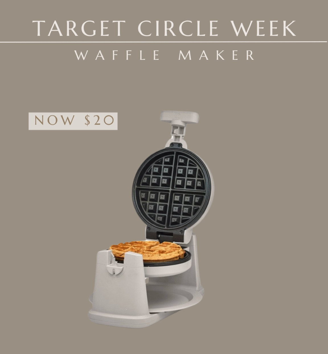 Target circle week 50% OFF this waffle maker

Waffle maker kitchen essentials appliances target sale target circle week target deals deal finder sale alert viral

#LTKHome #LTKSummerSales #LTKSaleAlert