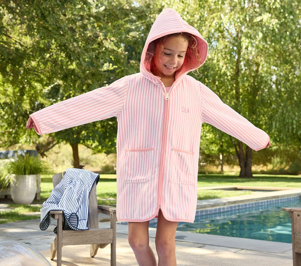 Mini Stripe Kid Beach Cover Up | Pottery Barn Kids