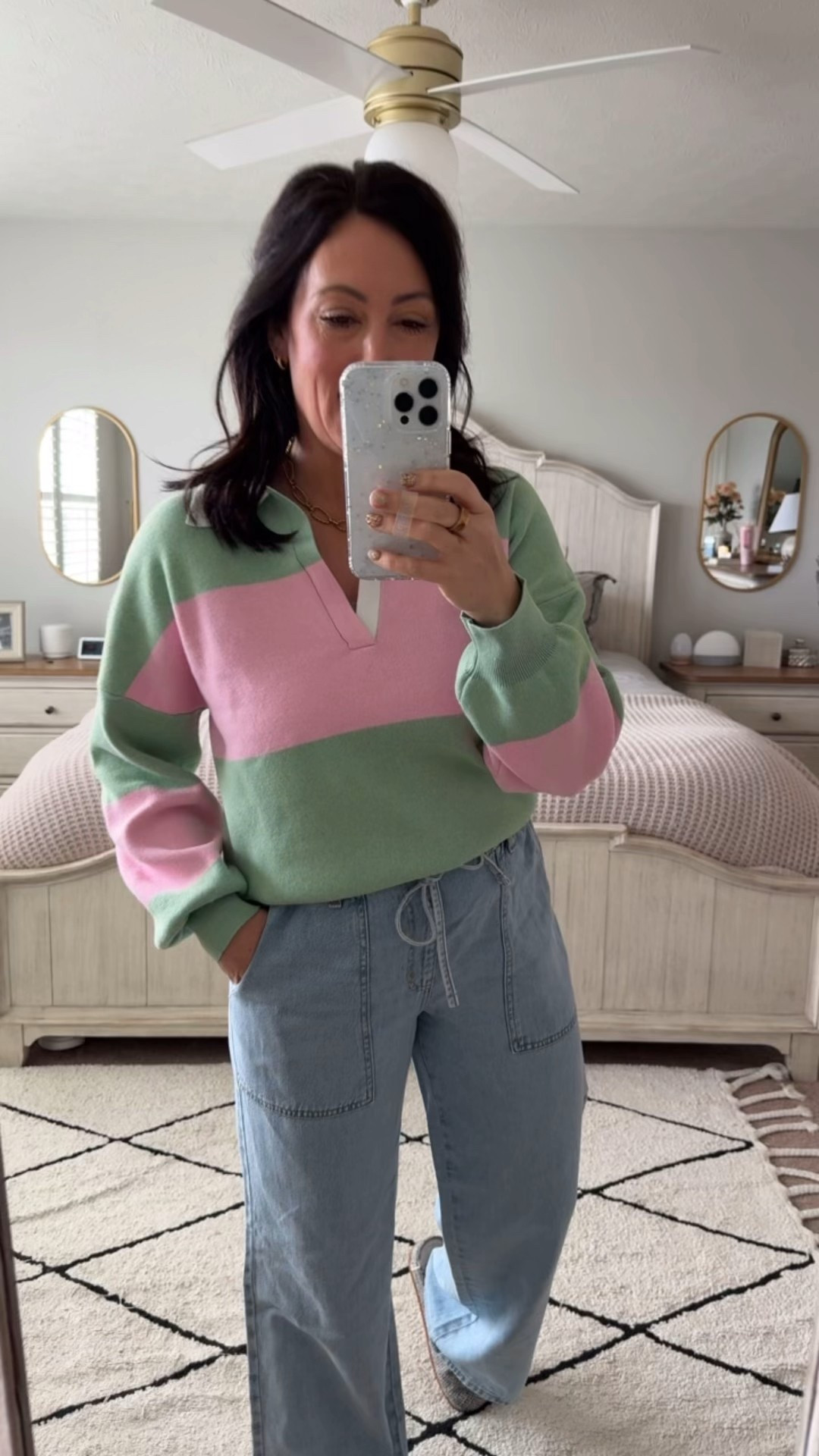 • medium top
• medium pants 

#LTKPetite #LTKFindsUnder50 #LTKgrwm