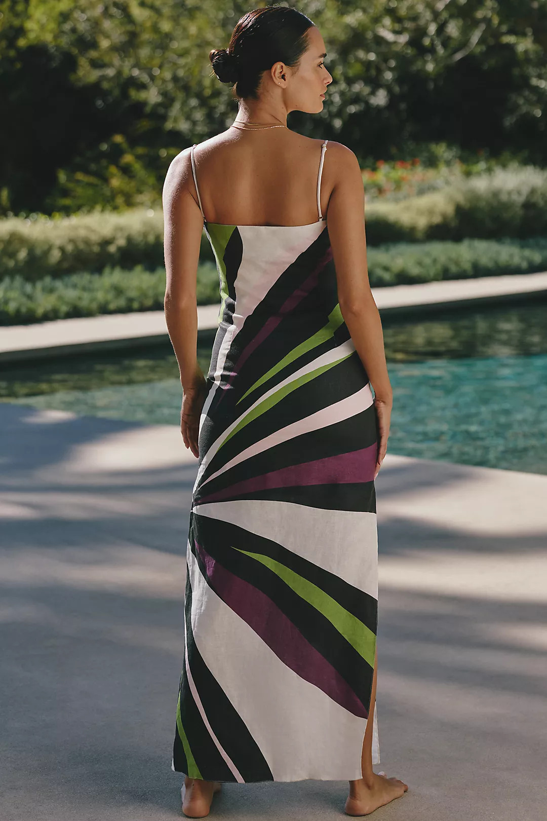 Cala de la Cruz Samantha Linen Maxi Dress | Anthropologie (US)