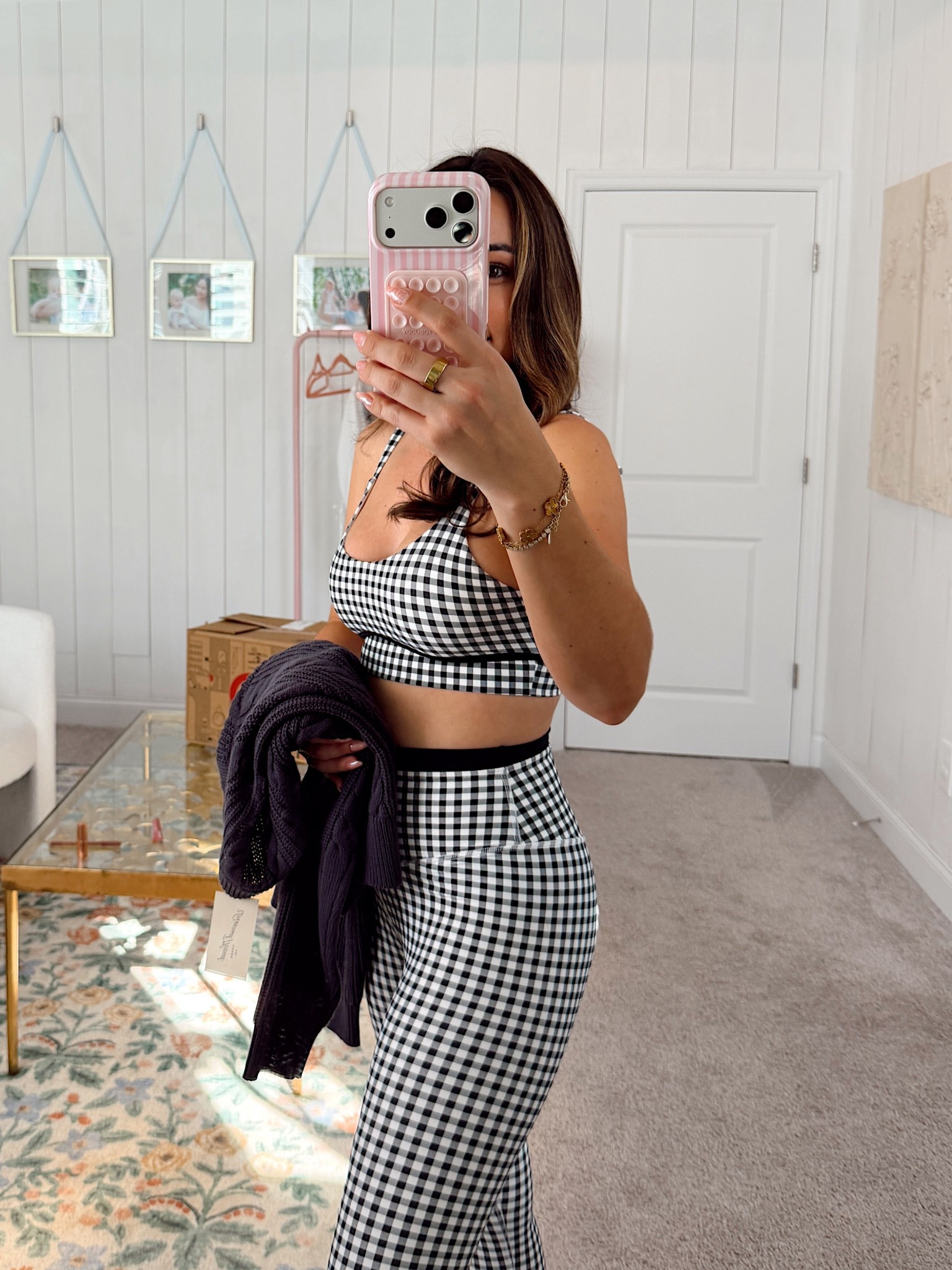 Target set! Target gingham set target workout set. I’m in small in both top and bottom. 7/8 length is the perfect full length on me at 5’4” tall. Obsessed with this cute set for workouts. Cute set for walks. Mom outfit // target style 

#LTKActive #LTKSeasonal #LTKgrwm