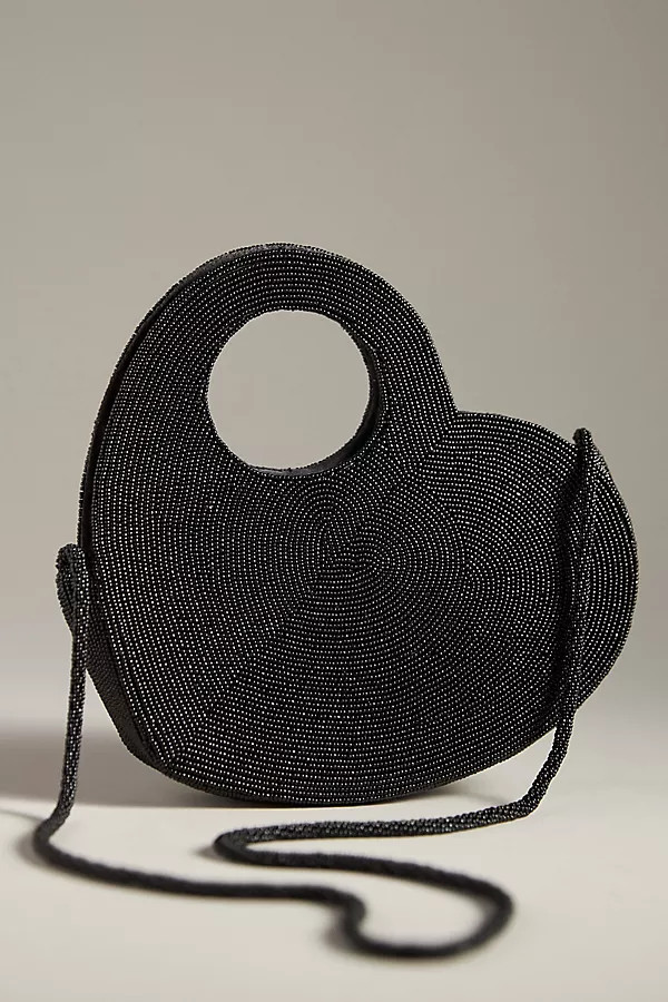 Beaded Heart Clutch | Anthropologie (US)