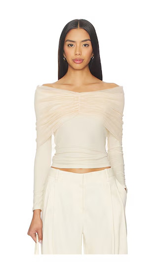 Julieta Top in Cream | Revolve Clothing (Global)