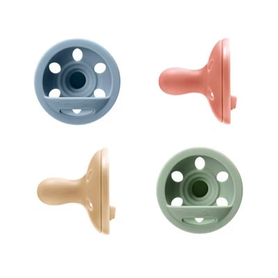 Tommee Tippee Breast Like Pacifier 6-18 Months - Pink & Blue - 4pk | Target