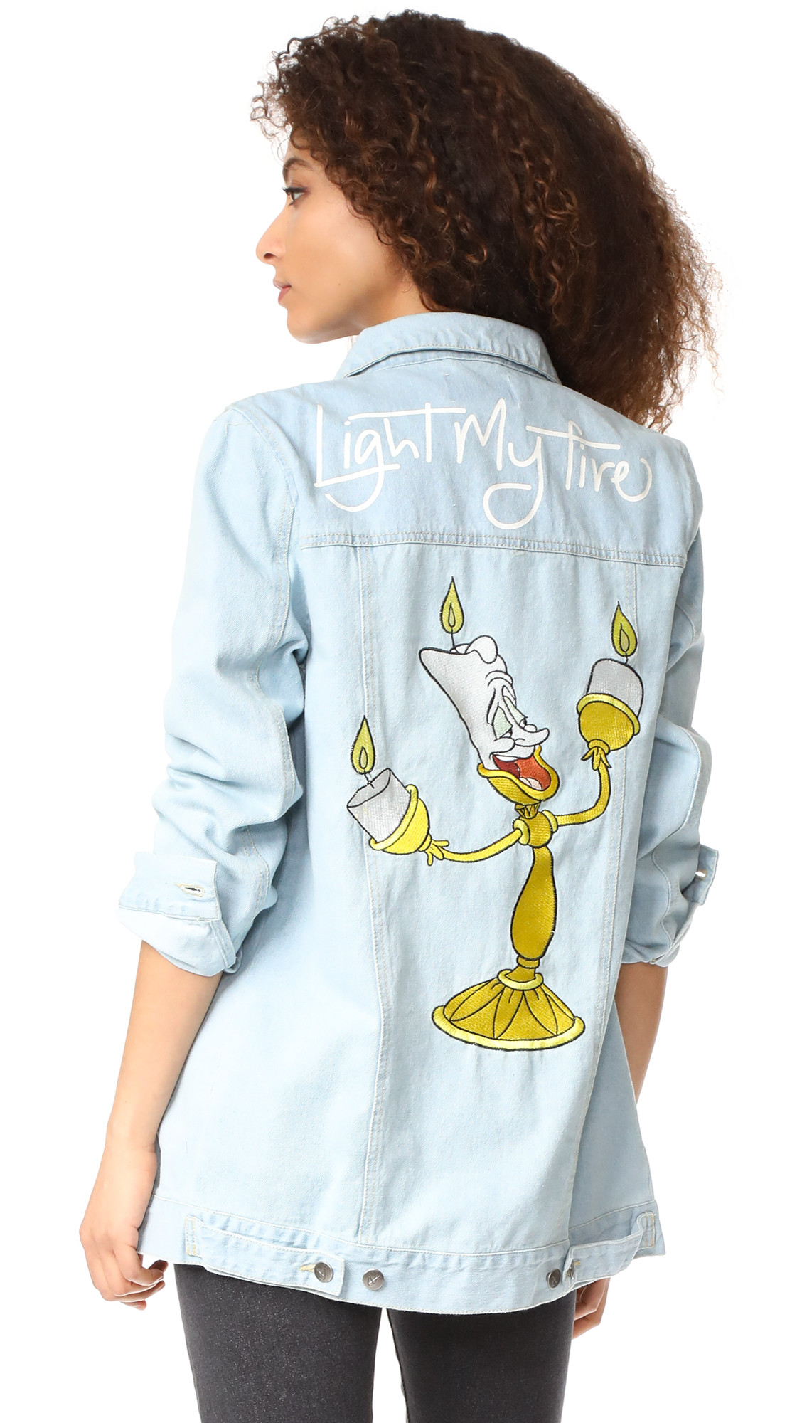 x Disney Light My Fire Denim Jacket | Shopbop