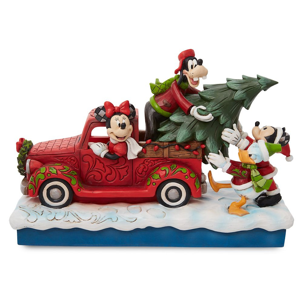 Mickey Mouse and Friends Holiday Figure by Jim Shore | Disney Store