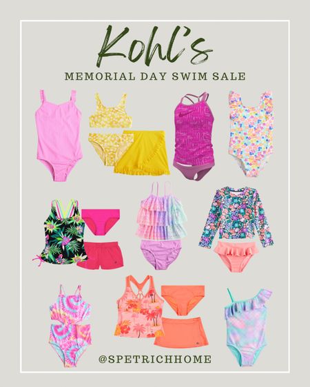 Kohl’s Memorial Day Sale is happening now! 

$10 off $25 or more + crazy discounts! These swim suits are perfect for summer swimming! Grab them now while on Sale!!

#LTKKids #LTKSeasonal #LTKSwim