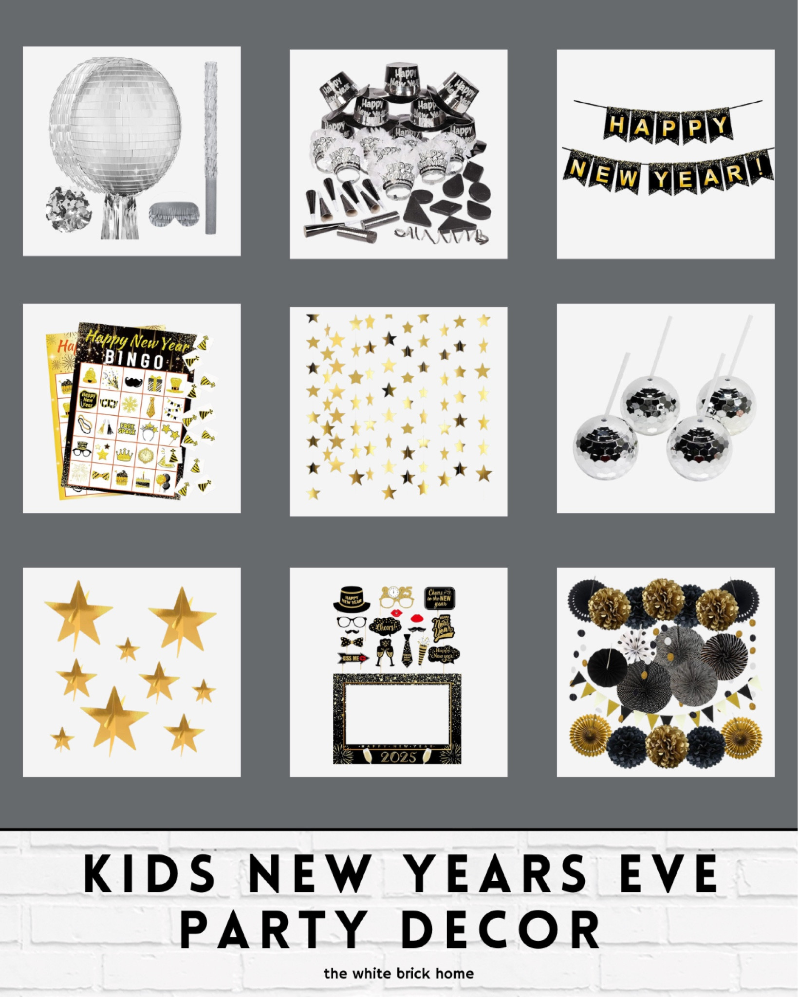So many cute decor items and activities for kiddos this NYE! 

Kids party, party ideas, kids party decor, kids nye party decor, New Year’s party decor, New Year’s party activities, New Year’s party for kids, kids party ideas, kids party activities, kids party garland, nye, nye 2025, nye party decorations, Amazon, Amazon home, Amazon home decor 

#LTKKids #LTKHome #LTKFindsUnder50