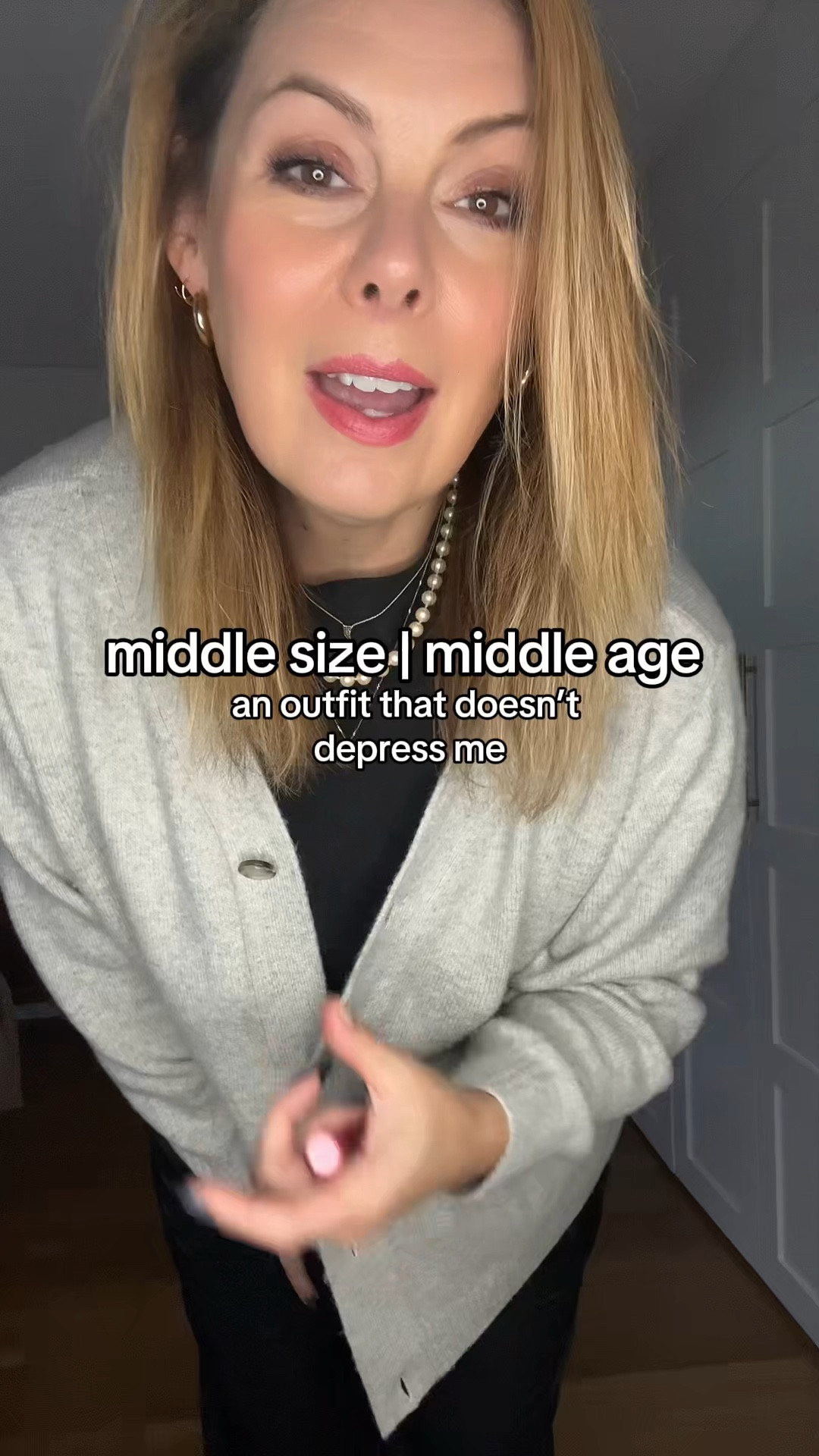 Silky joggers The Rock style. Keep trying til you find the sweater that feels right….

#LTKstyletip #LTKmidsize #LTKVideo