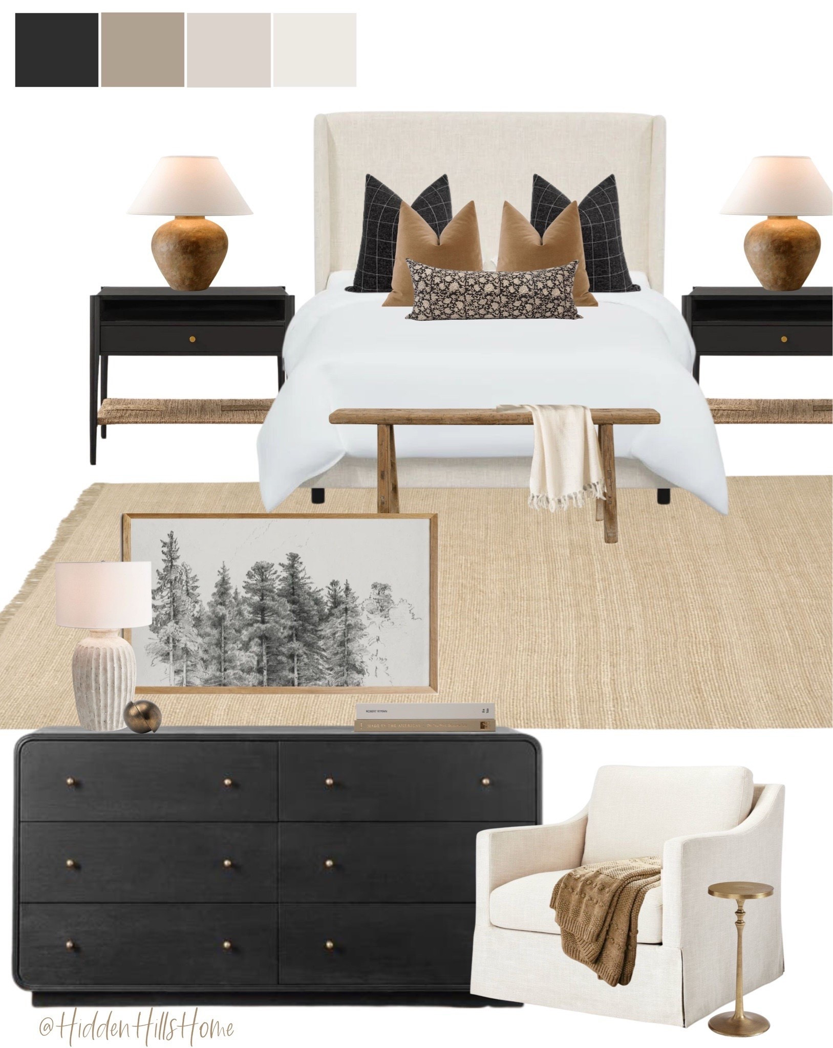 Bedroom decor, moody bedroom decor ideas, master bedroom decor mood board, home decor, bedroom decor ideas #bedroom #homedecor



#LTKHome #LTKSaleAlert