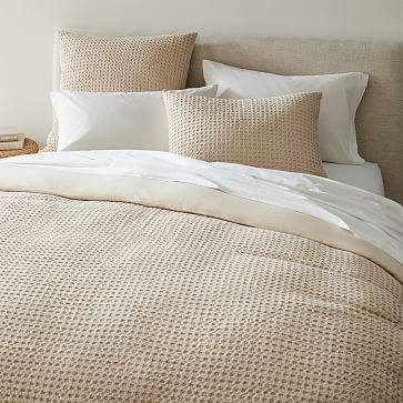 Cotton Waffle Duvet Cover & Shams | West Elm | West Elm (US)