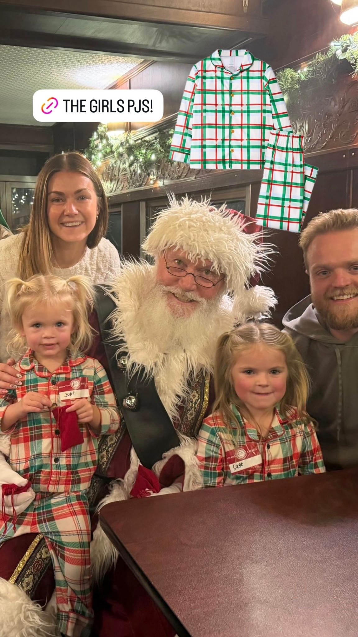 Linking the girls’ pjs from last nights Polar Express experience!

#LTKFindsUnder50 #LTKKids #LTKHoliday