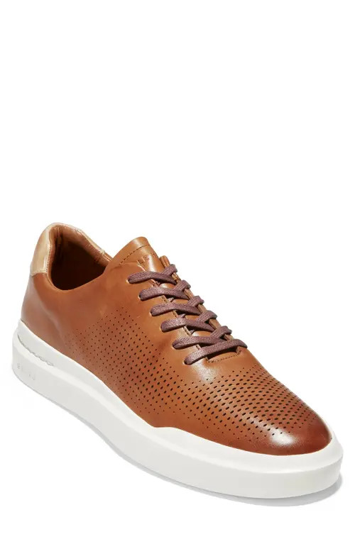 Cole Haan GrandPro Rally Sneaker in British Tan /Ivory at Nordstrom, Size 10.5 | Nordstrom