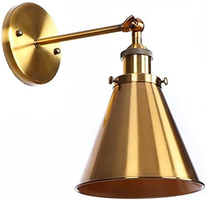 Makeup Wall Lamps, Antique Loft Metal Wall Light Fixtures, Adjustable Lighting Industrial Vintage... | Amazon (US)