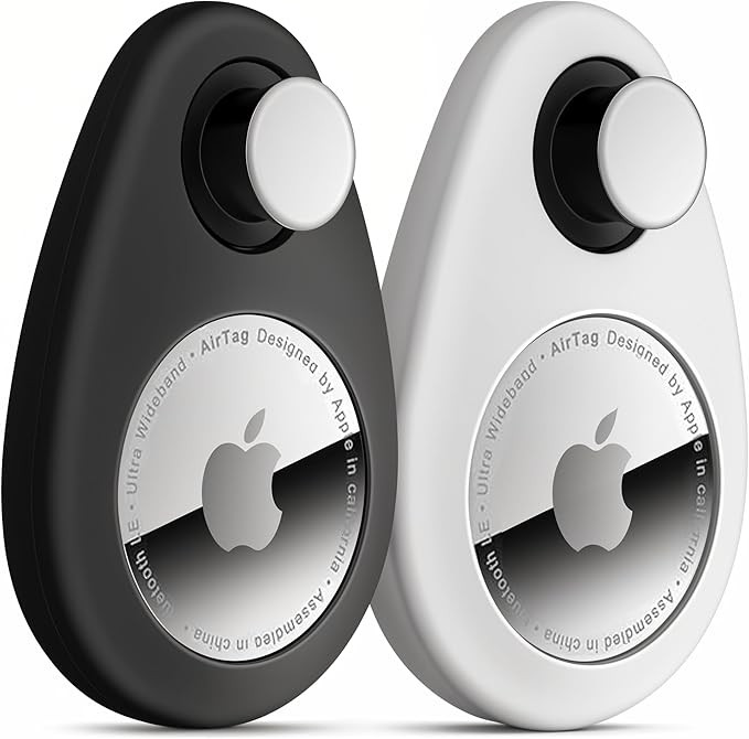 for Airtag Holder for Kids Hidden 2 Pack GPS Tracker Case, Anti-Removal Security Air Tag Case wit... | Amazon (US)