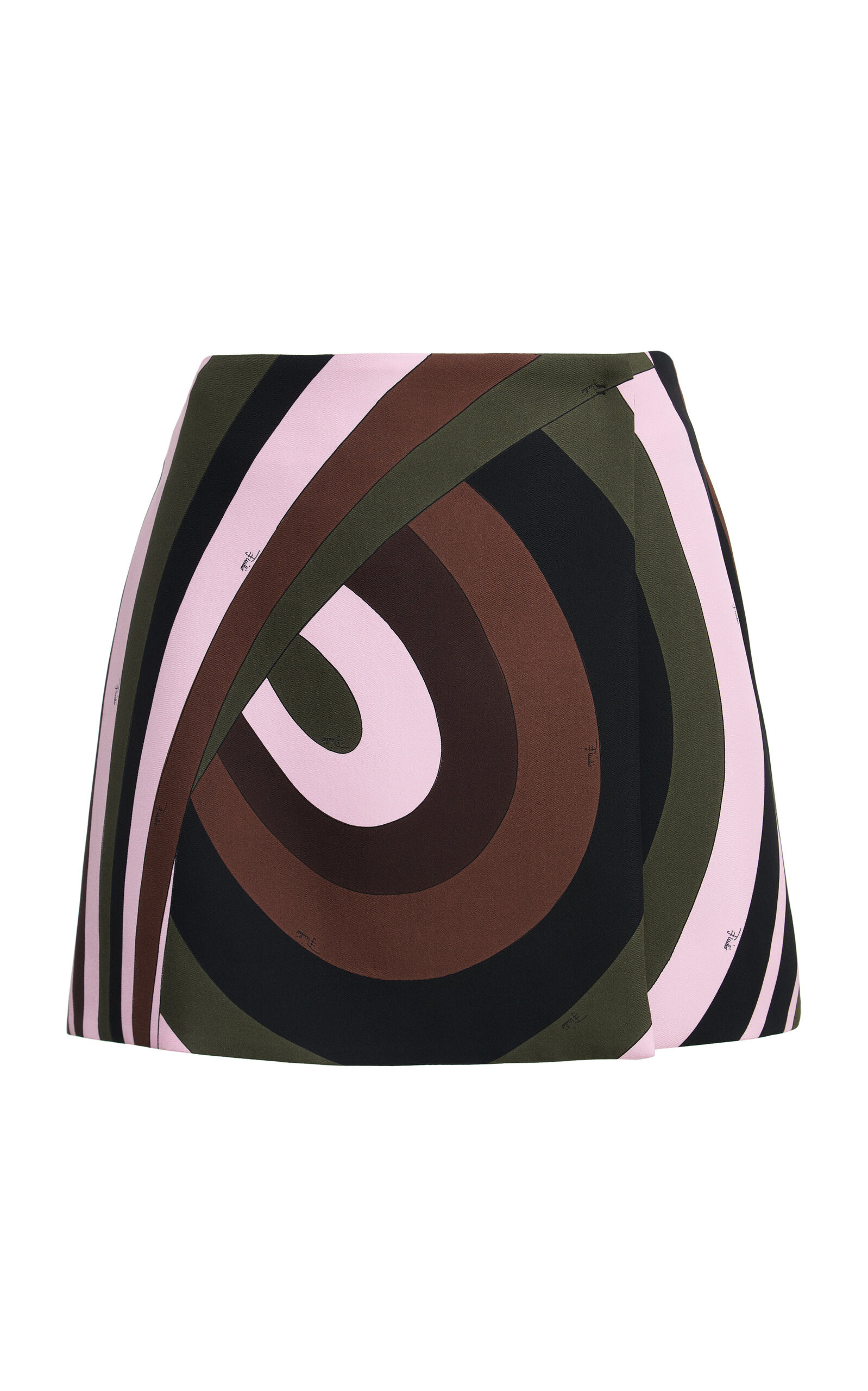 Pucci Printed Silk-Twill Mini Skirt - Moda Operandi | Moda Operandi (Global)