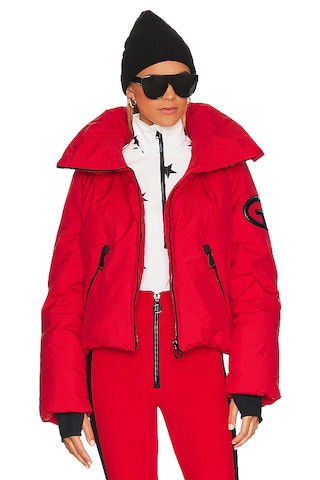 Goldbergh Porter Puffer Jacket in Flame from Revolve.com | Revolve Clothing (Global)