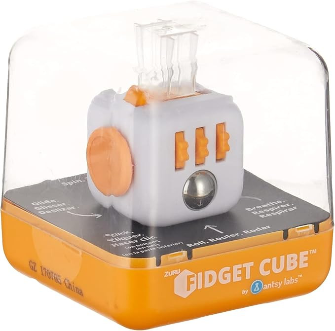 Antsy Labs The Original Fidget Cube, Stress Relief Desk Toy with 6 Sides, Gadget for Focus, Anxie... | Amazon (US)