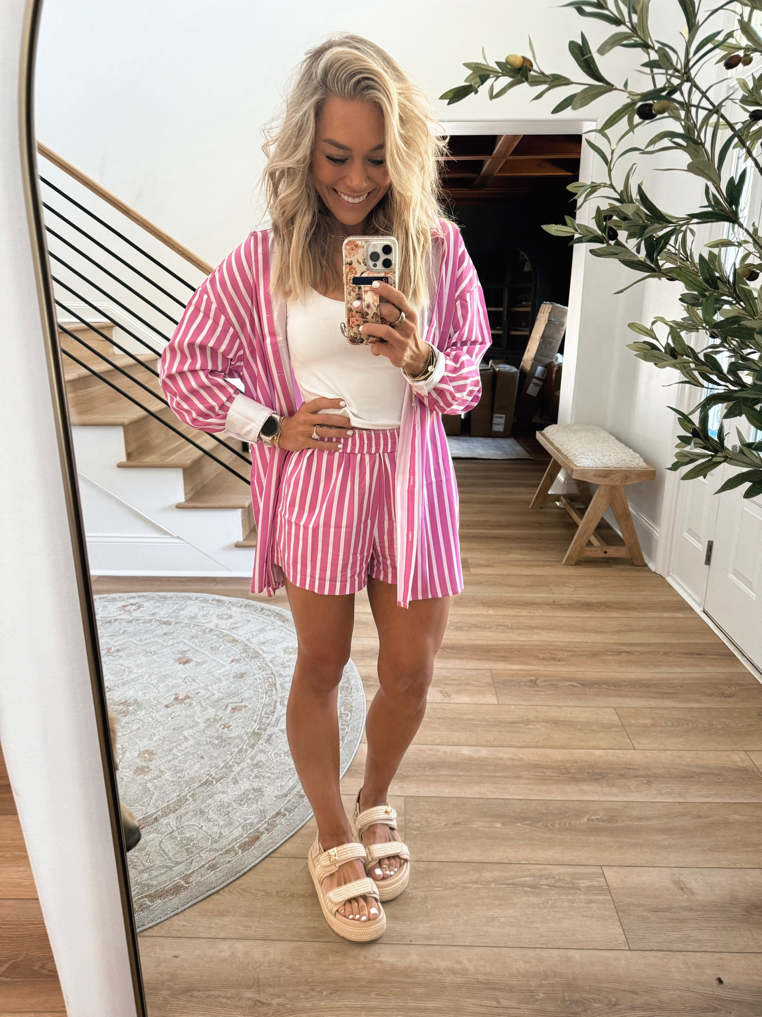 Obsessed w/ all the fun & bright amazon sets! ⚡️🤎 in the S // lots of this color is sold out but hopefully restock soon!! 

Summer style / Amazon fashion / Holley Gabrielle / set / two piece set 

#LTKSeasonal #LTKStyleTip #LTKFindsUnder50