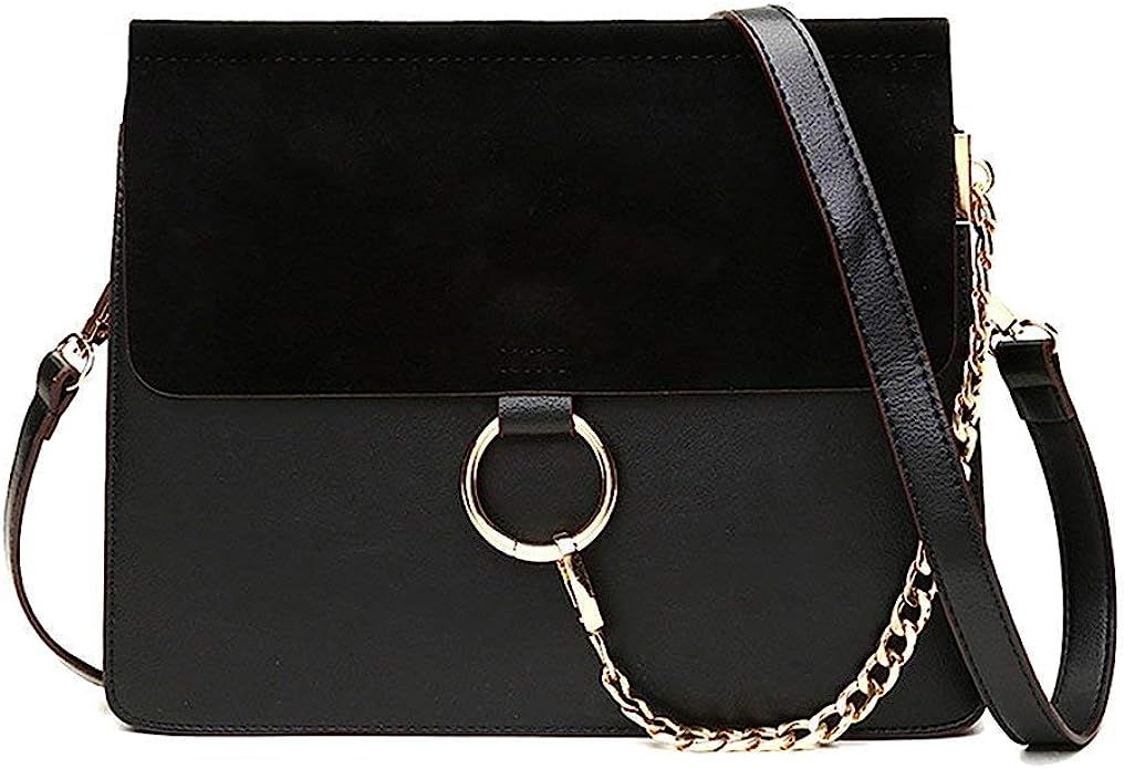 Ophlid Designer Ring Bags for Women, Mini Shoulder Purses Leather Crossbody Bags with Chain | Amazon (US)