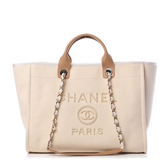 CHANEL

Canvas Pearl Medium Deauville Tote Ecru Beige


244 | Fashionphile