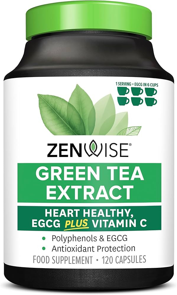 Zenwise Health Green Tea Extract with EGCG & Green Coffee Bean - Antioxidant & Immune Supplement ... | Amazon (US)