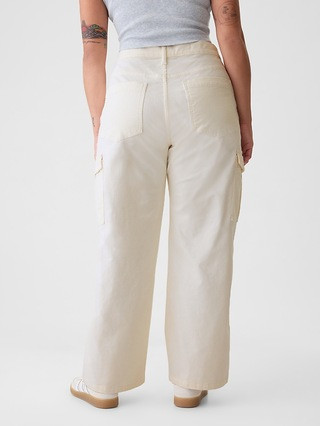 Mid Rise Corduroy '90s Loose Cargo Pants | Gap (US)