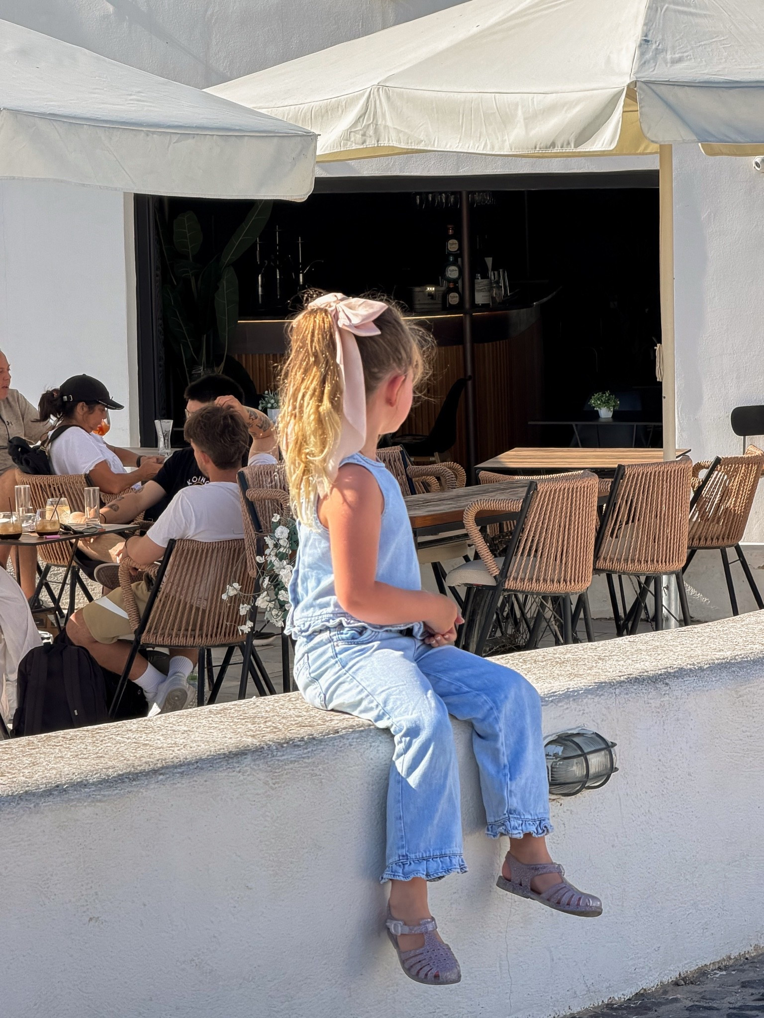 Denim outfit, little girl summer outfit, jelly shoes

#LTKKids #LTKTravel #LTKootd