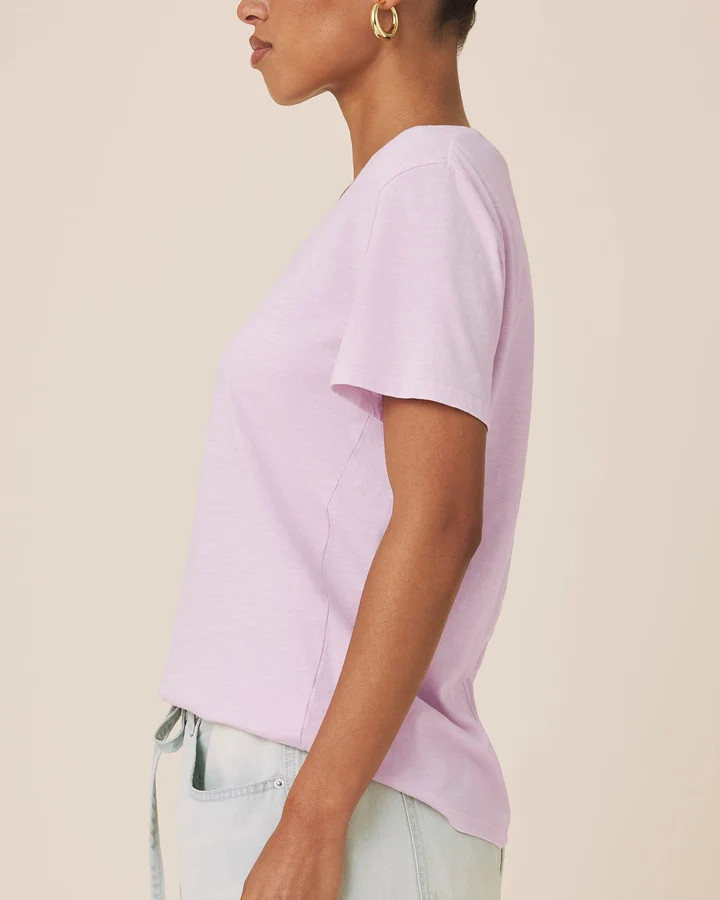Louisa Boyfriend V-Neck Tee | Splendid