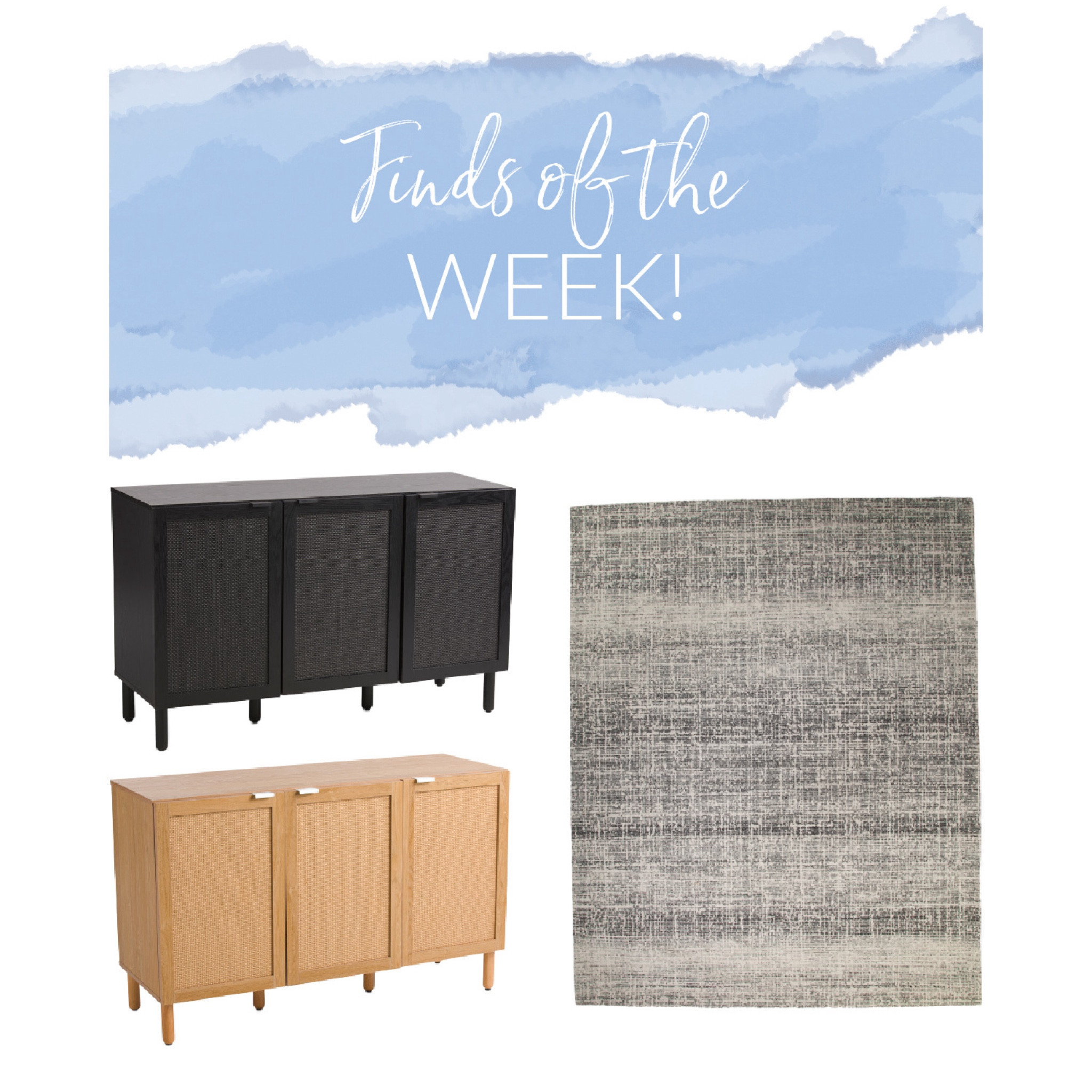 Amazing prices on these pieces! Stylish Home Furnishings don’t have to be expensive, you can achieve the look for less with this GORGEOUS 8x10 rug for only $250, and this console in 2 finishes for less than $200! #consolestyling #lookforless #ltk #ltksalealert #trendyrugs #arearugs

#LTKhome #LTKsalealert