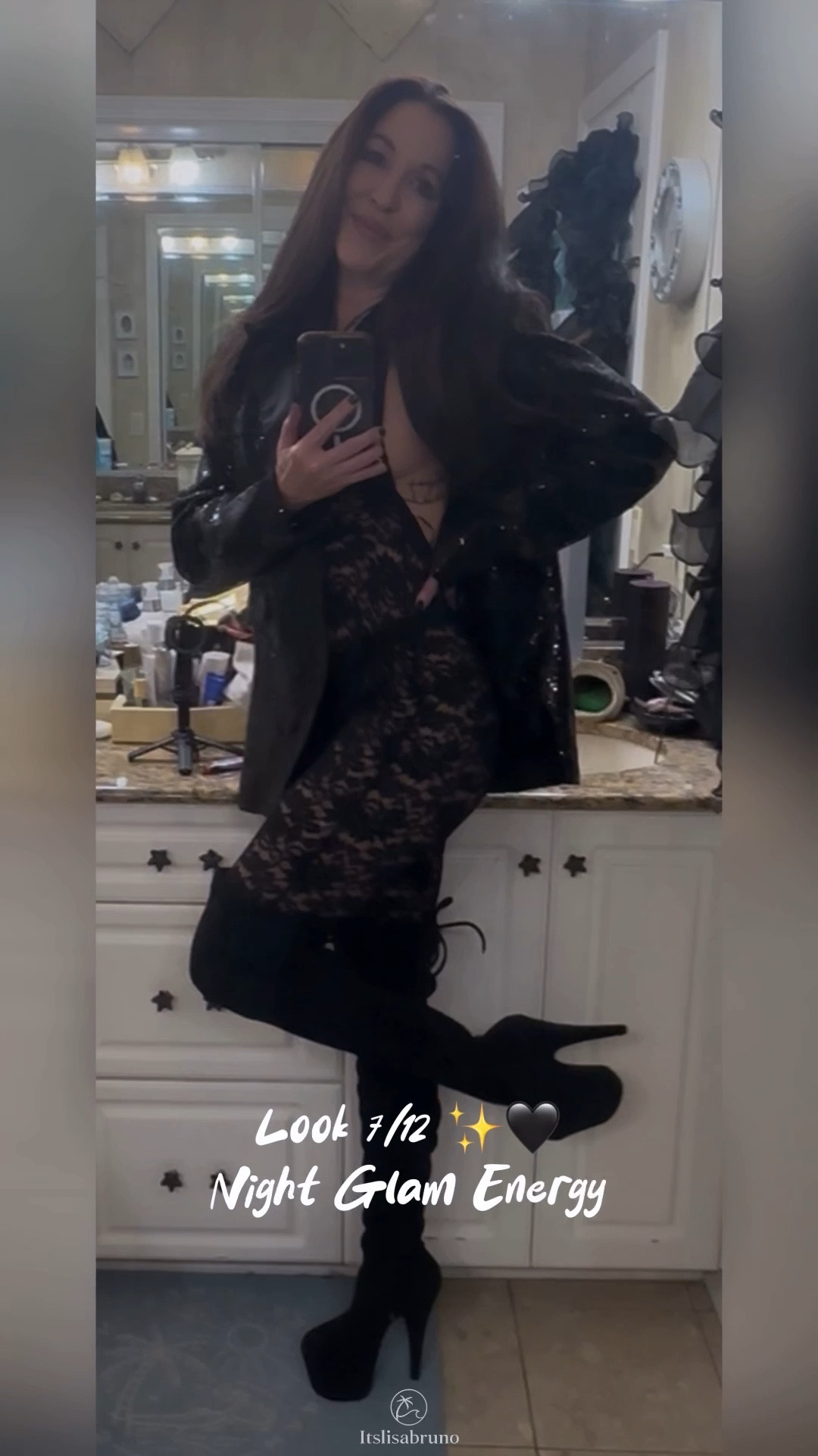 Black sequin blazer + sheer lace catsuit = instant night glam 🐾🖤

Styling my favorite @revolve @superdown halter catsuit with a chic black sequin blazer from @walmart and thigh-high suede boots for Look 7/12 in my series.

Perfect for date nights, girls’ nights, events, or anytime you want to feel confident and bold 💅🏻🔥

Shop this full outfit through my LTK 🤍

#ad #LTKCreator


#LTKNYFW #LTKootd #LTKSeasonal