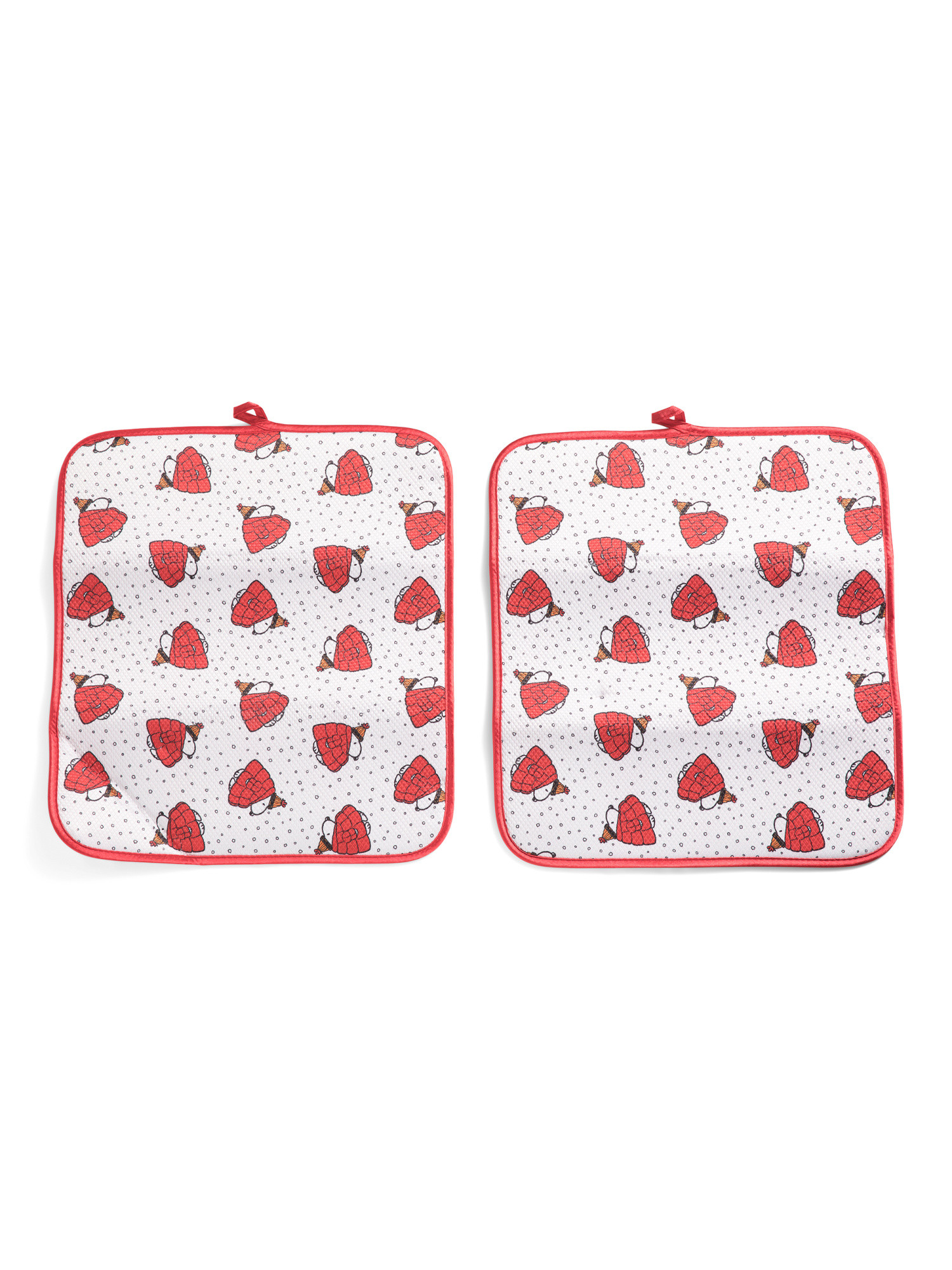 2pk Snoopy Puffer Dry Mats | Entertaining | Marshalls | Marshalls