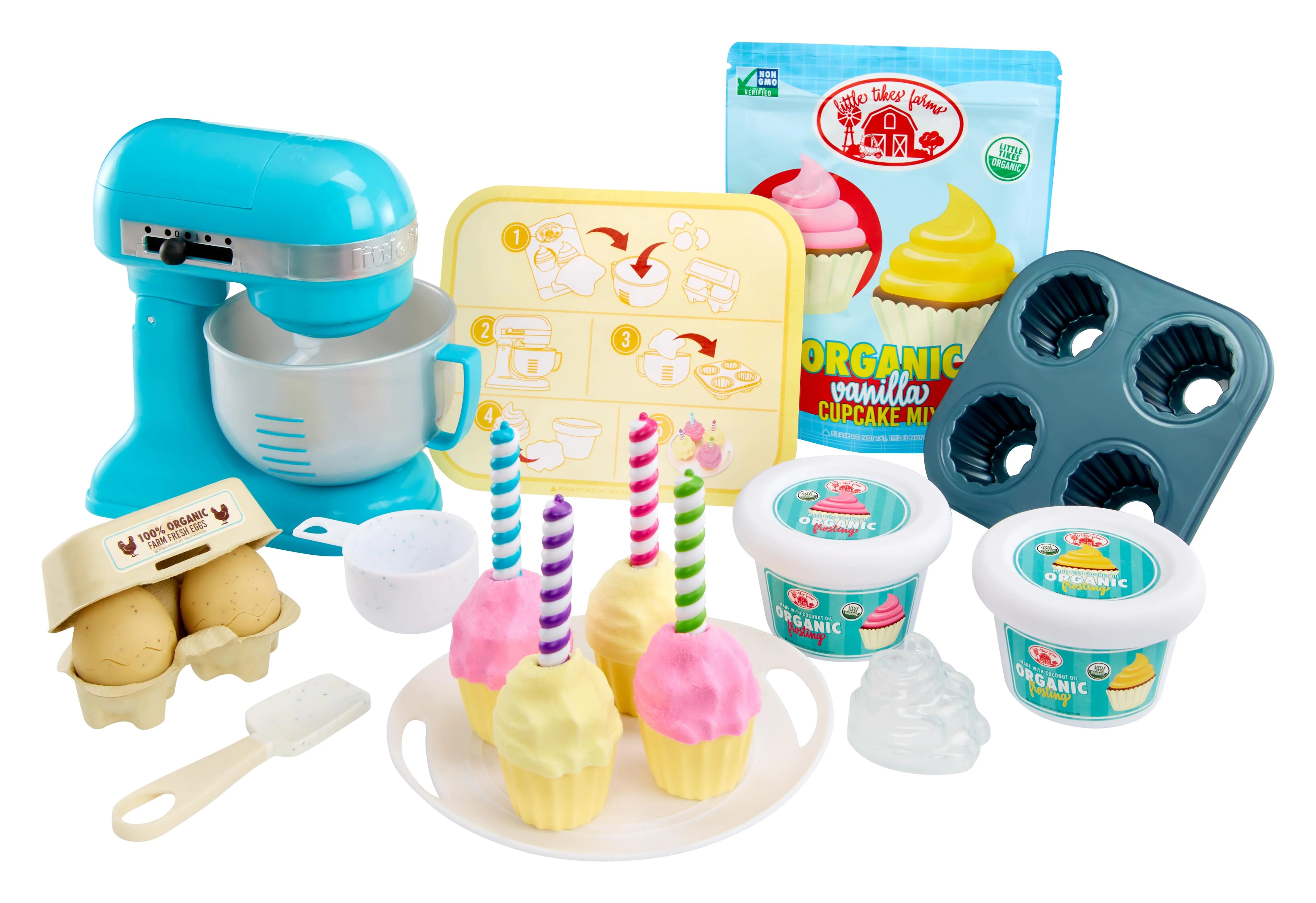 Little Tikes Creative Chefs Baker’s Kit with Make-It Mix Play Sand, 18 Accessories, Realistic P... | Walmart (US)