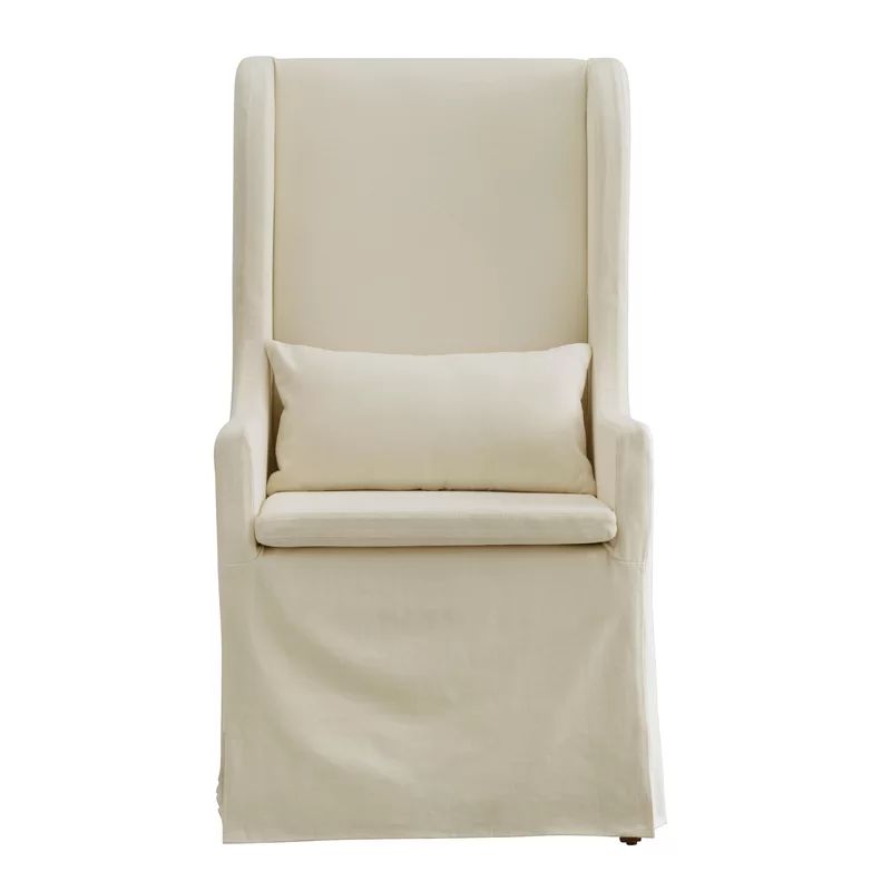 Burbury Slipcovered Wingback Chair | Wayfair North America