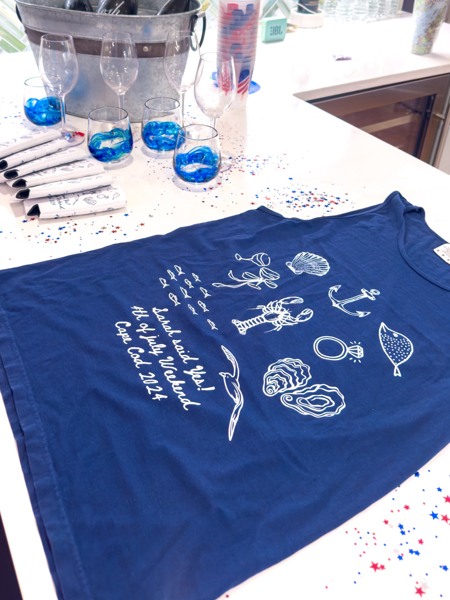 Custom party oversized unisex tank top, party merch, party favors, engagement shirts, custom bachelorette party merch, nautical/last splash bachelorette

#LTKParties #LTKFindsUnder50 #LTKWedding