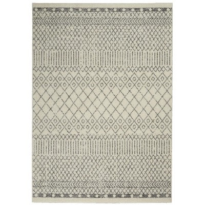 Nourison Passion PSN42 Ivory/Grey Area Rug | Target