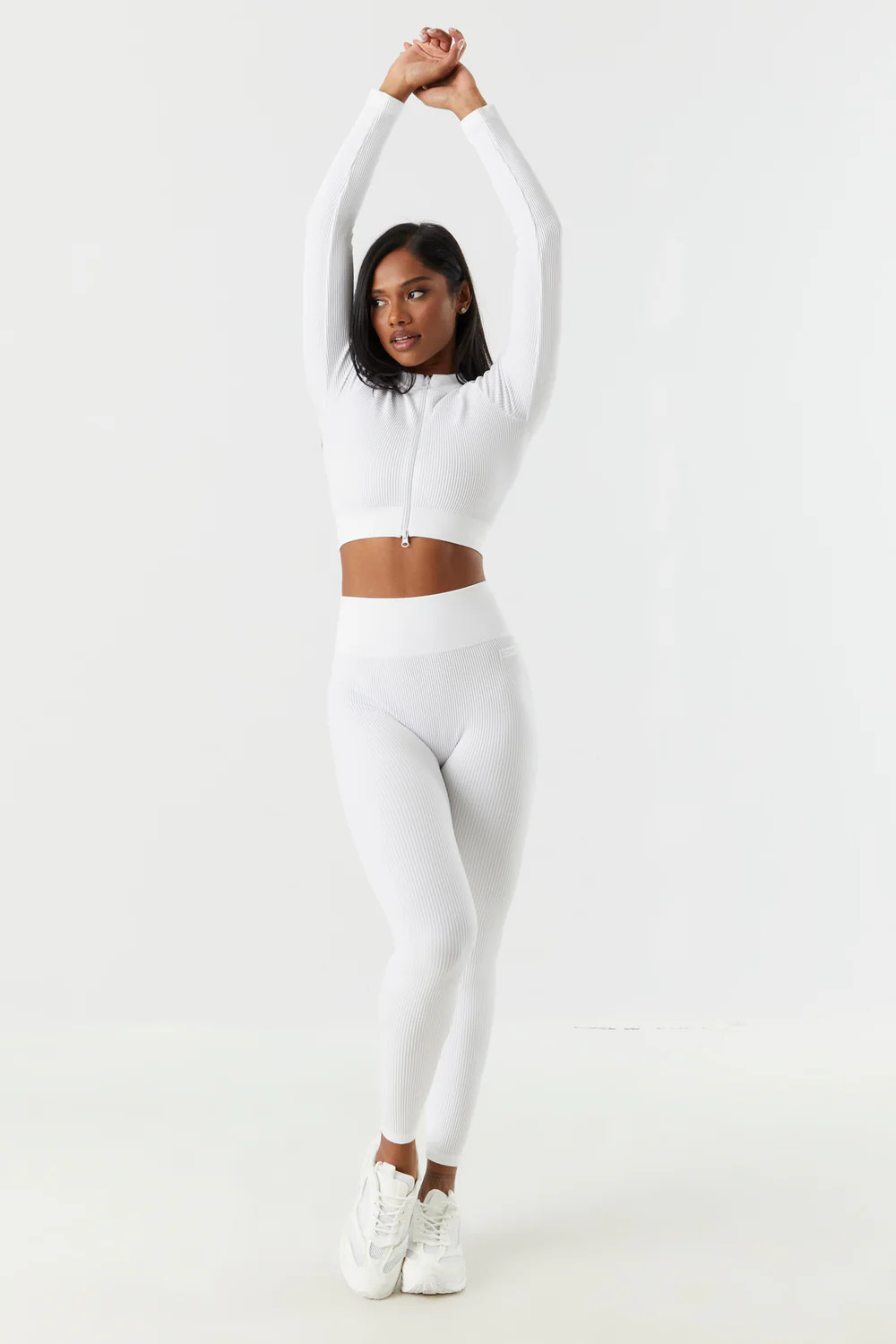 Sommer Ray Seamless Ribbed Active Legging | Charlotte Russe