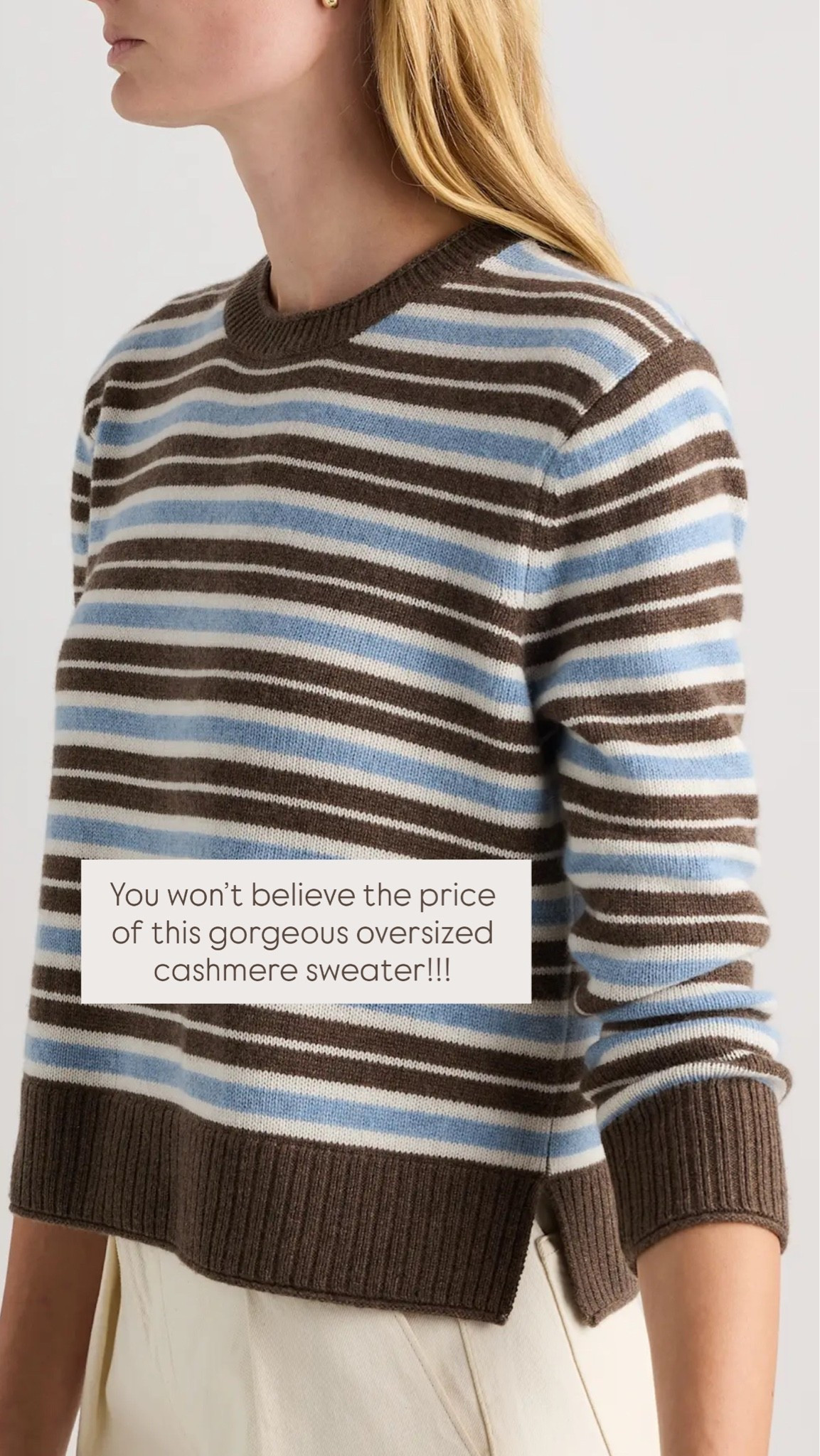 You won’t believe the price of this gorgeous oversized cashmere sweater from @Quince!! 

Fall sweater, Quince fashion, transitional outfit

#LTKOver40 #LTKmomlife #LTKSeasonal