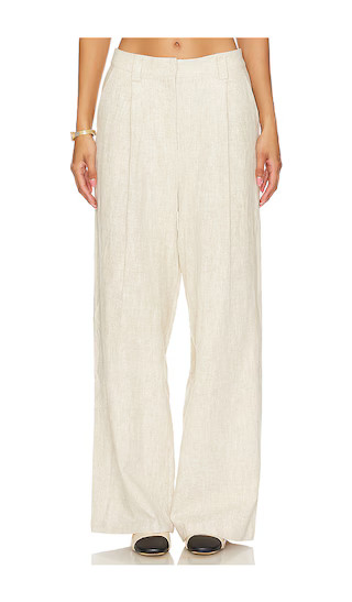 La Quinta Pants in Oatmeal | Revolve Clothing (Global)