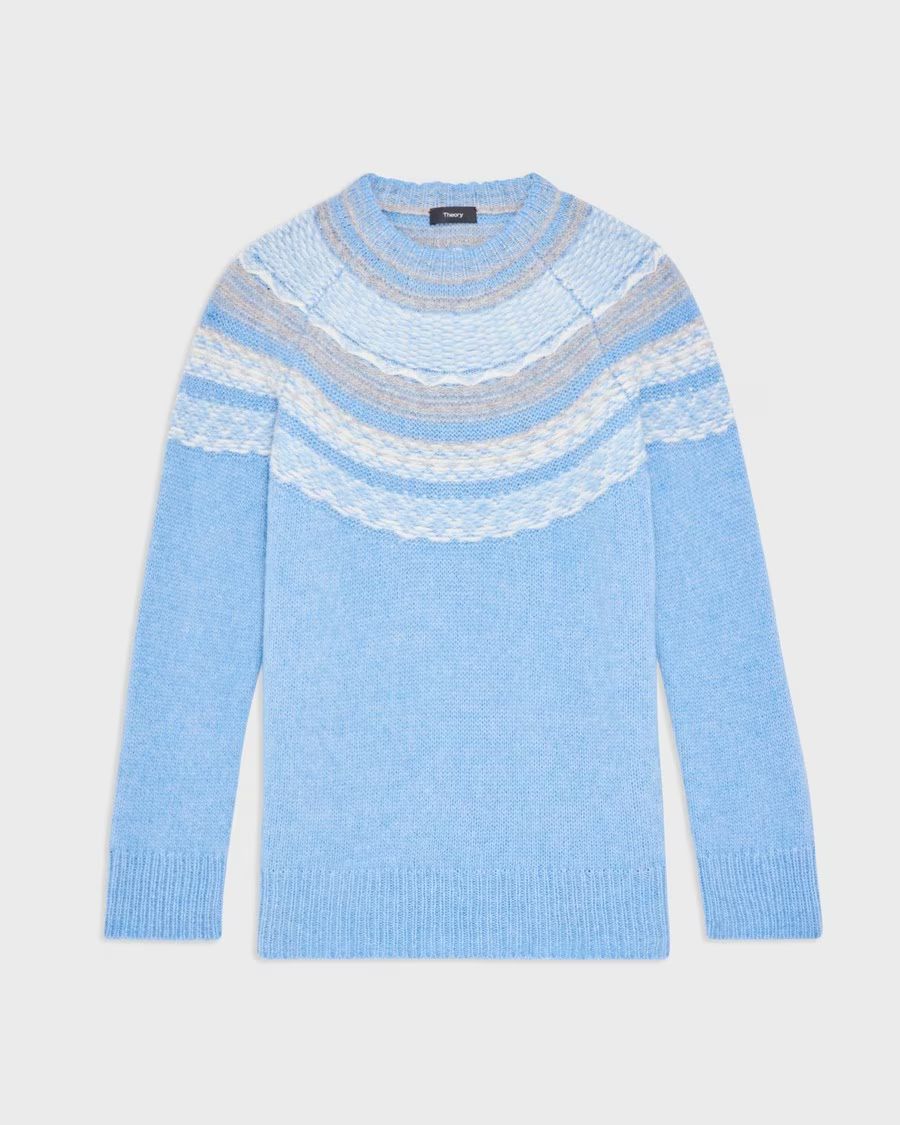 Fair Isle Sweater in Wool-Blend | Theory