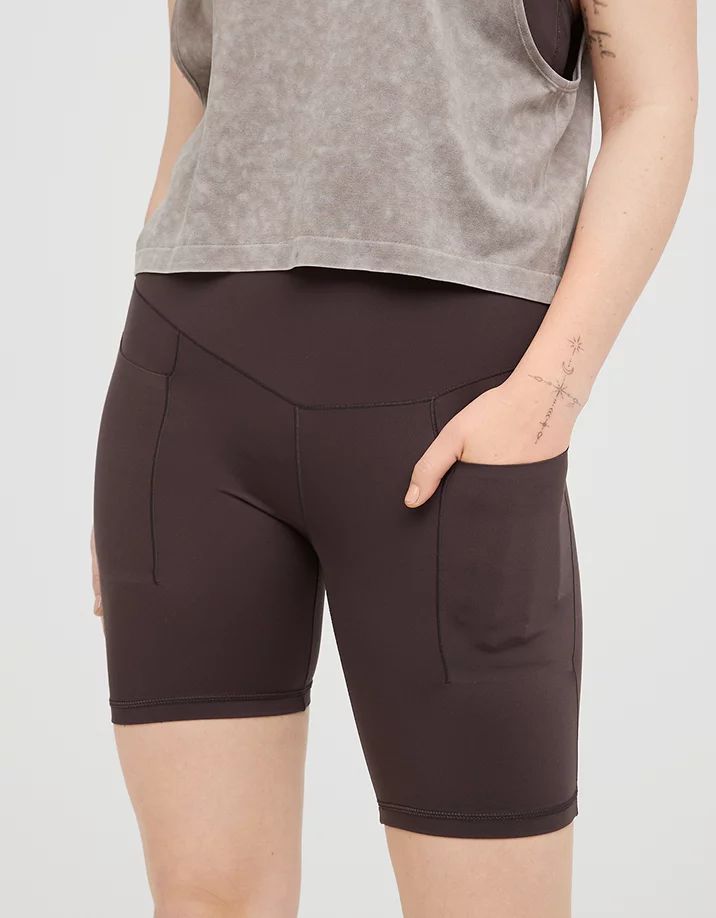 OFFLINE Real Me Pocket 7" Bike Short | American Eagle Outfitters (US & CA)