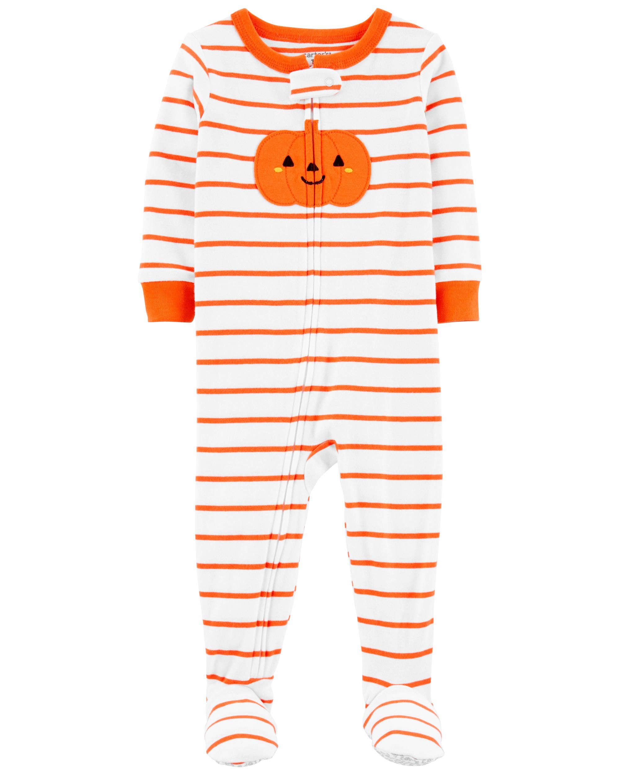 1-Piece Halloween 100% Snug Fit Cotton Footie PJs | Carter's