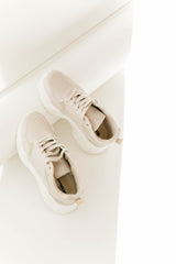 Denali Chunky Beige Sneakers | Luca + Grae 