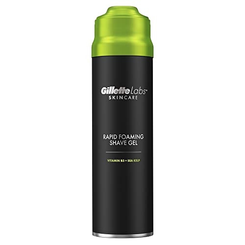 Gillette Labs by Gillette Rapid Foaming Shave Gel, Cools to Soothe and Helps Protect Against Shav... | Amazon (UK)